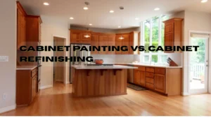 Cabinet Painting vs. Cabinet Refinishing