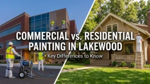 commercial vs residential painting