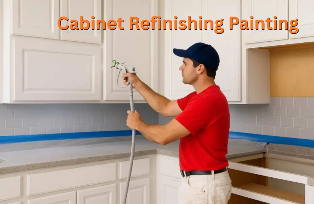 cabinet refinishing painting