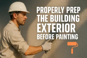 Properly Prep the Building Exterior Before Painting Knapp