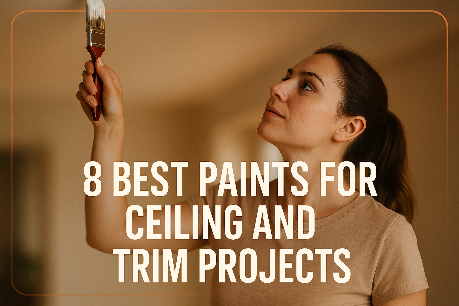 8 Best Paints for Ceiling and Trim Projects