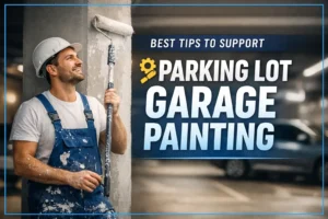 Learn the best tips for parking lot garage painting. Avoid common mistakes, use durable paint, and ensure safety, order, and a professional appearance.