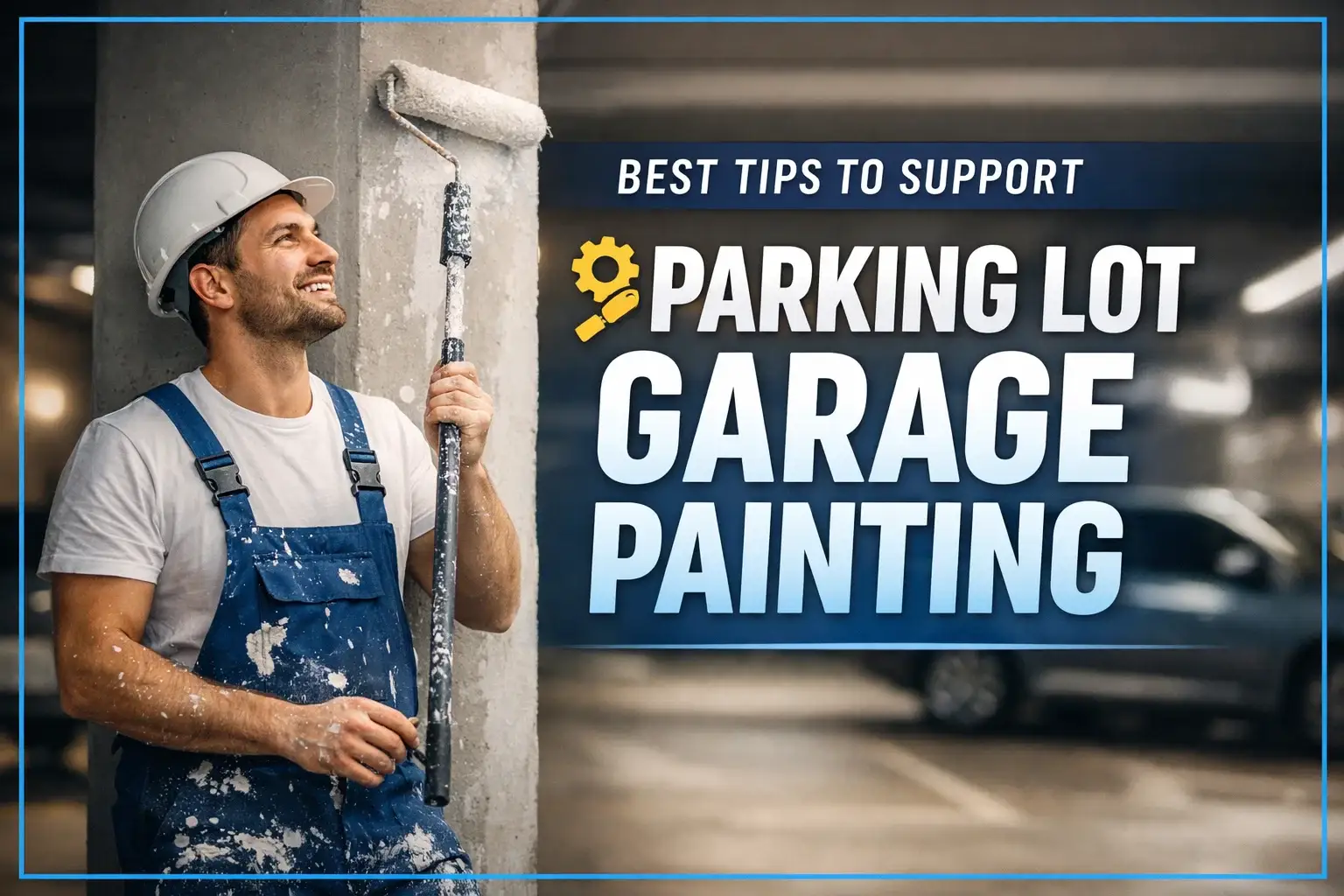 Learn the best tips for parking lot garage painting. Avoid common mistakes, use durable paint, and ensure safety, order, and a professional appearance.