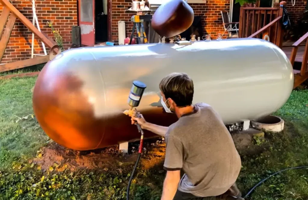 The Role of Paint in Protecting Propane and LP Tanks