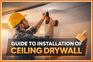 Step-by-Step Guide to Installation of Ceiling Drywall