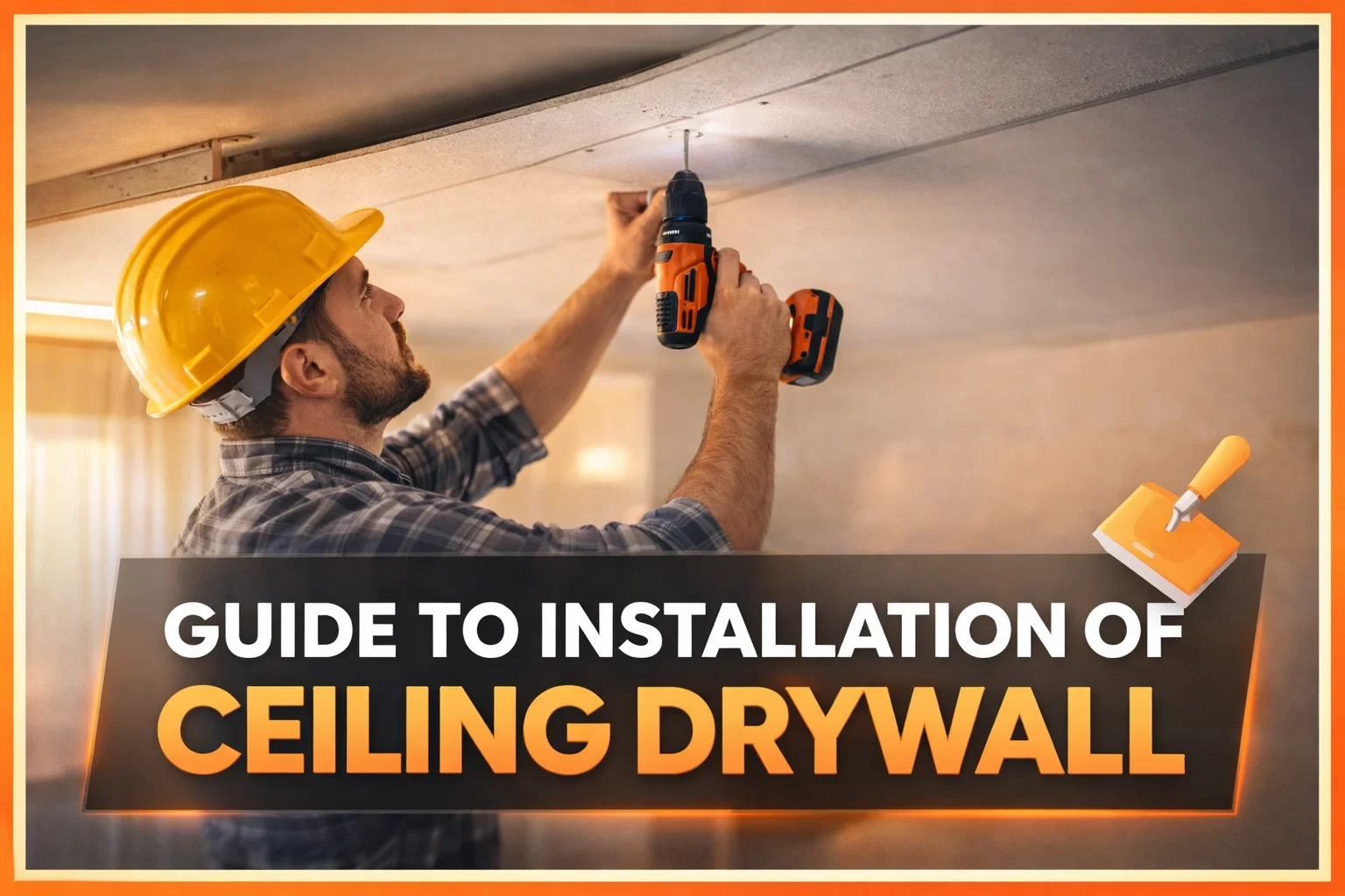 Step-by-Step Guide to Installation of Ceiling Drywall