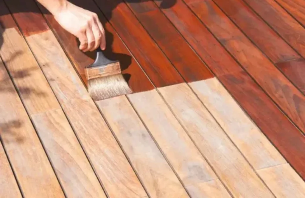 Exterior door painting