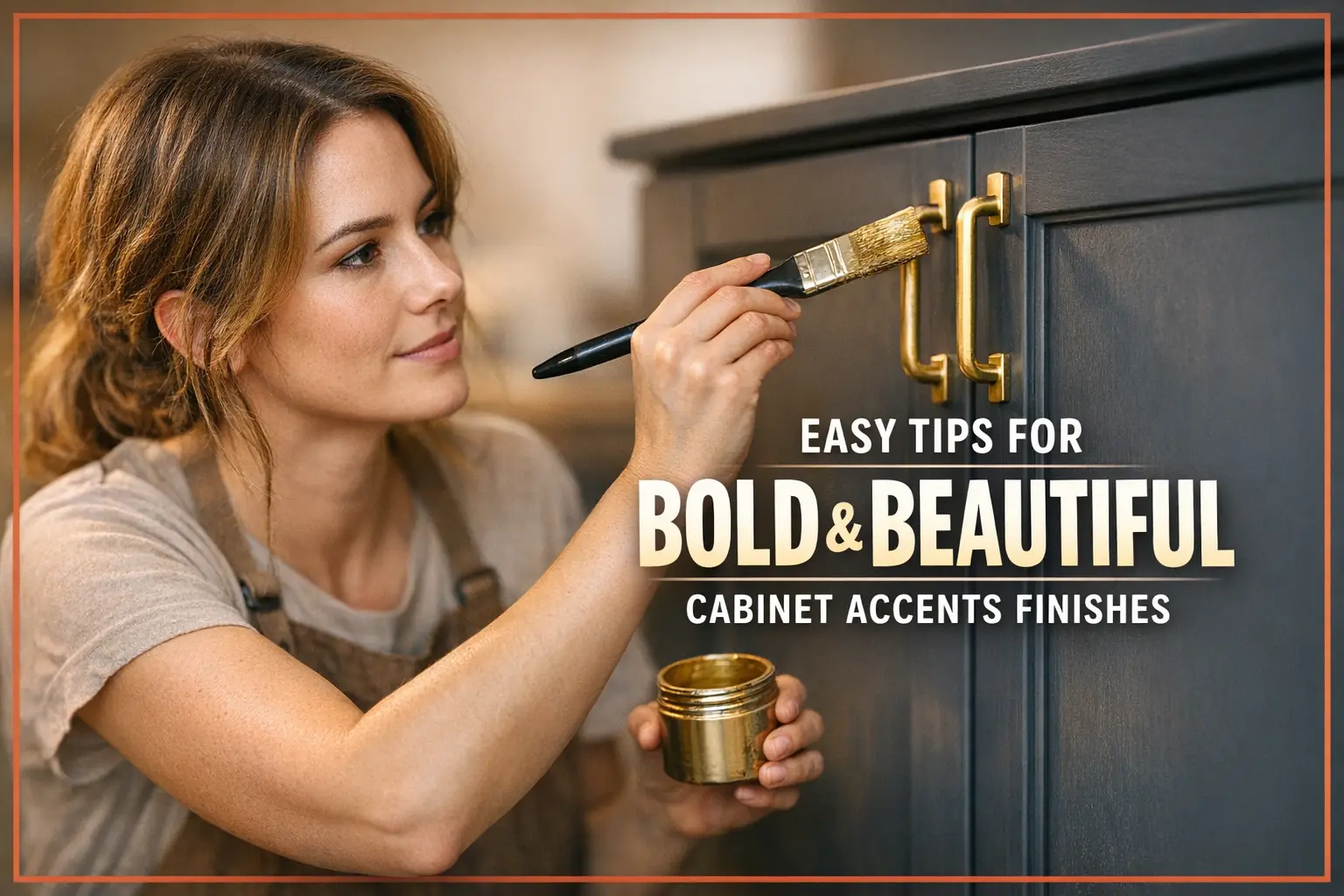 Easy Tips for Bold & Beautiful Cabinet Accents Finishes
