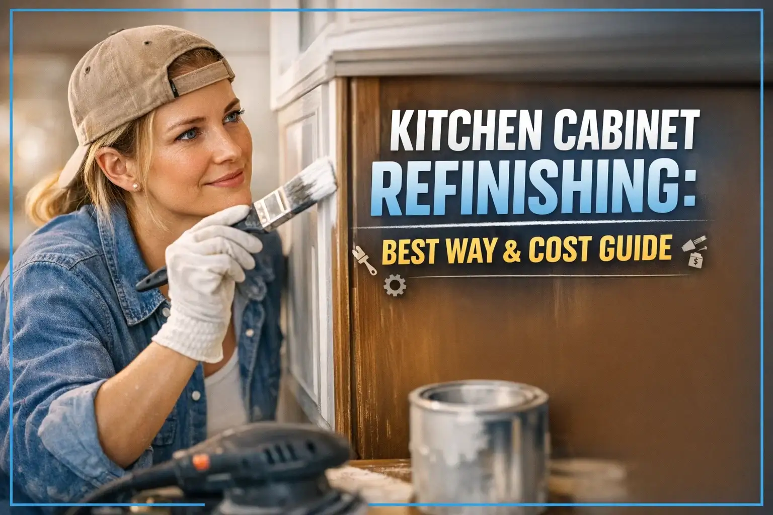 Kitchen Cabinet Refinishing: Best Way & Cost Guide