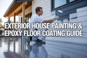 Exterior House Painting & Epoxy Floor Coating Guide