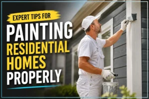 Expert Tips for Painting Residential Homes Properly