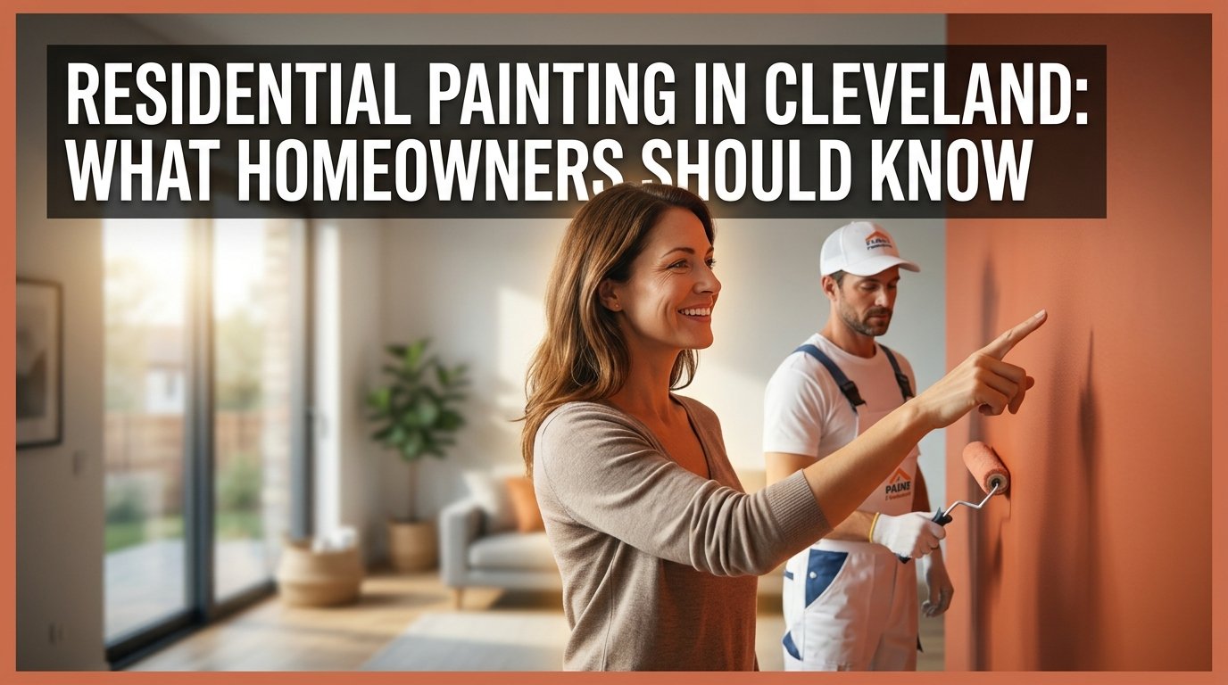 Residential Painting in Cleveland: What Homeowners Should Know