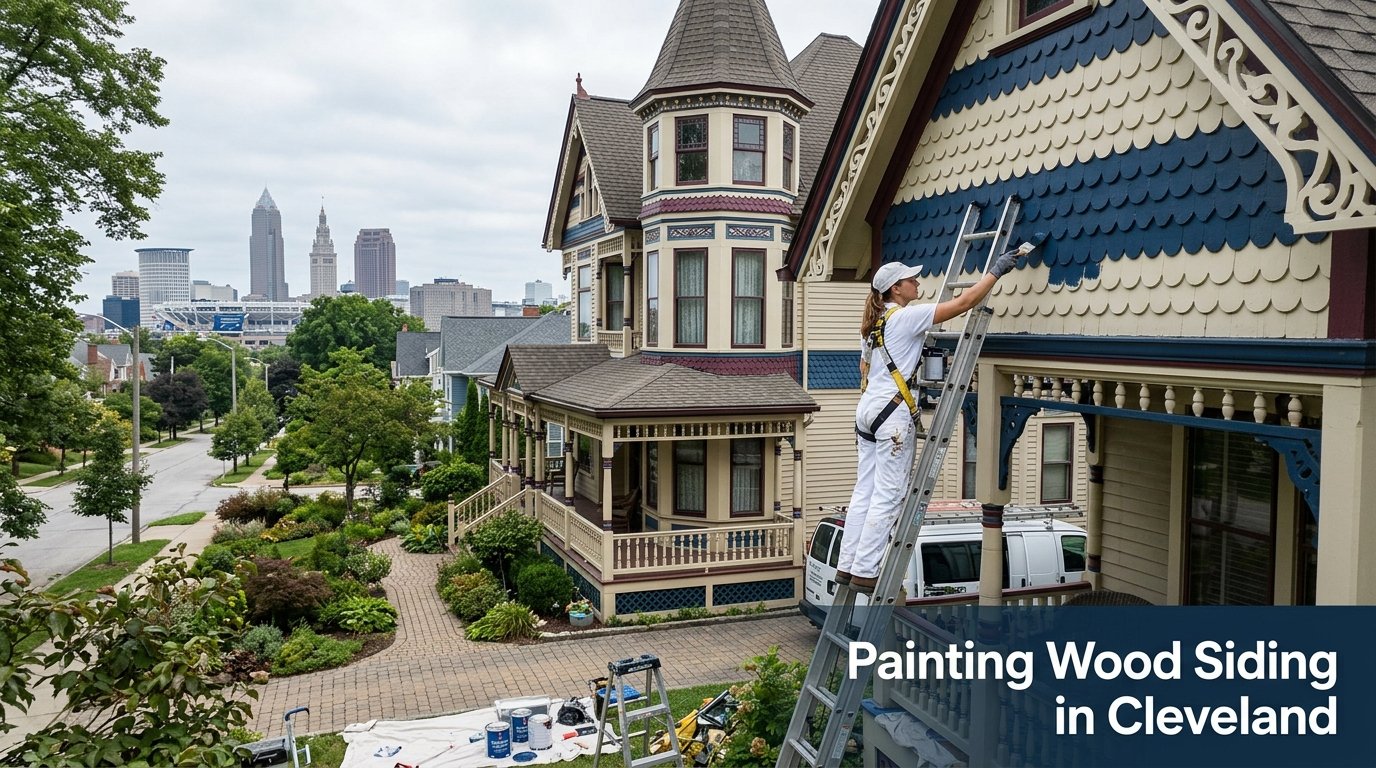 How Should You Handle Painting Wood Siding in Cleveland?