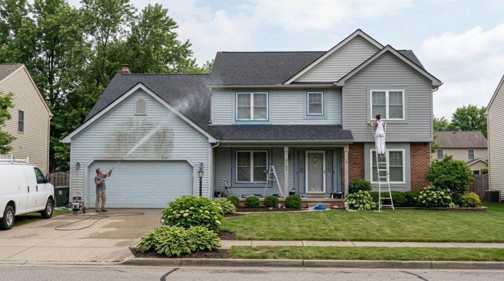 How Long Does a Vinyl Siding Painting Project Take?