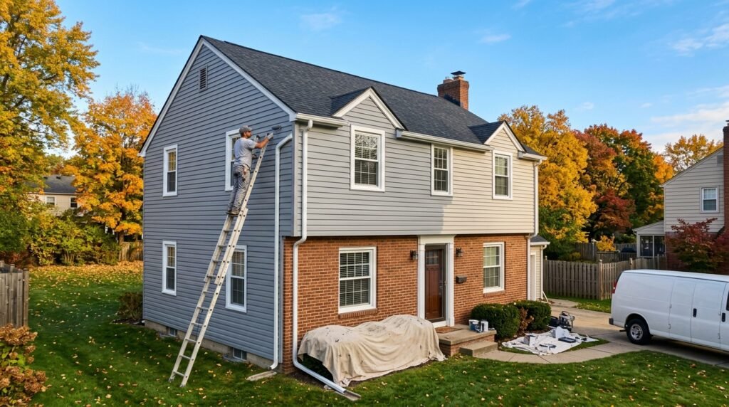 When Is the Best Season for Vinyl Siding Painting in Cleveland?