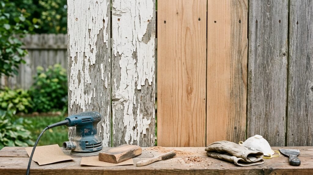 Can You Stain Over a Painted Fence?
