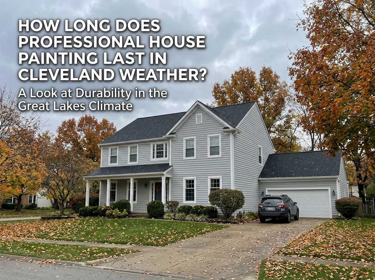 How Long Does Professional House Painting Last in Cleveland Weather