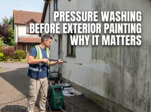 Pressure Washing Before Exterior Painting Why It Matters