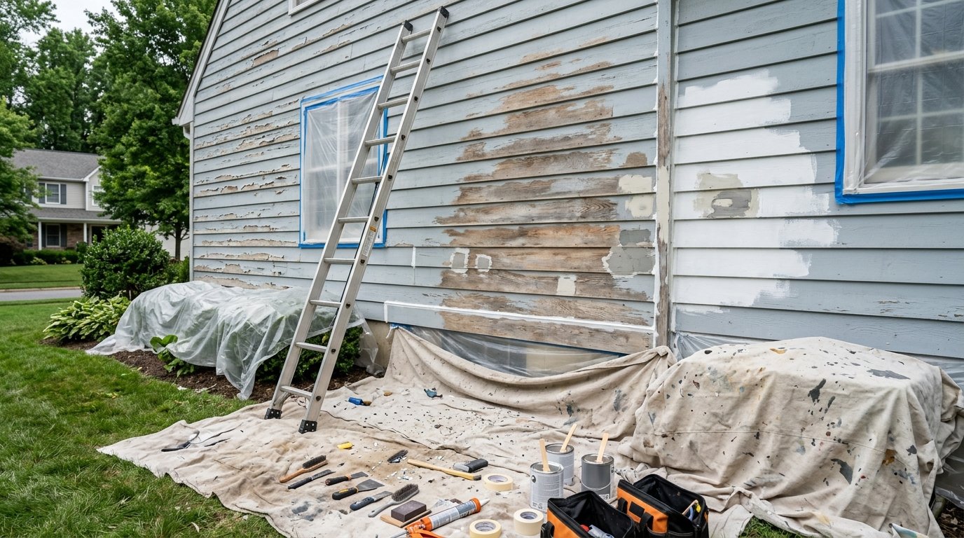 house painting preparation